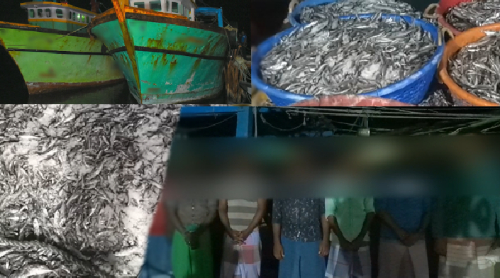 சட்டவிரோதமான மீன்பிடியில் ஈடுபட்ட 18 இந்திய கடற்தொழிலாளர்கள் மன்னாரில் கைது