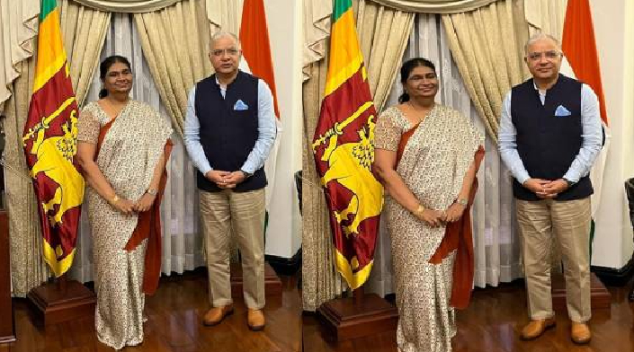 இலங்கைக்கான இந்திய உயர்ஸ்தானிகரை சந்தித்த வடக்கு மாகாண ஆளுநர்