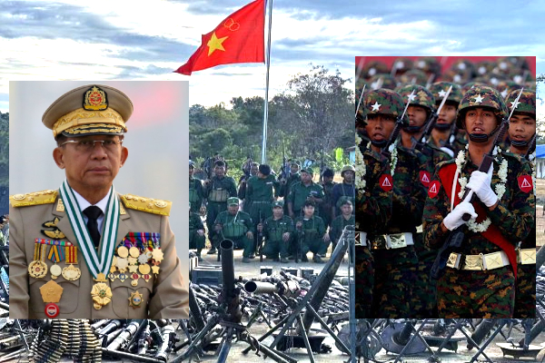 மூன்று பிரிகேடியர் ஜெனரல்களுக்கு மரண தண்டனை விதித்த மியன்மார்