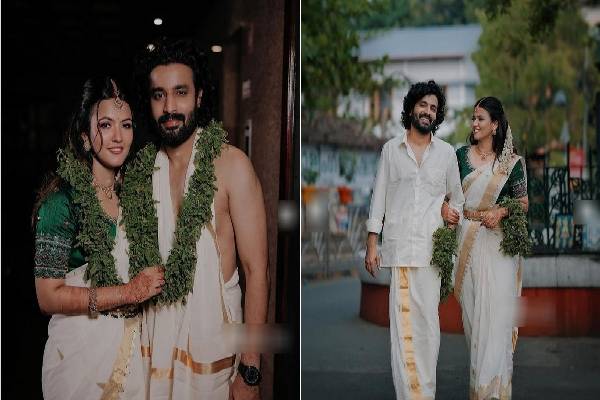 மஞ்சுமல் பாய்ஸ் பட நடிகரை கரம்பிடித்த நடிகை அபர்ணா தாஸ் - குவியும் வாழ்த்துக்கள்