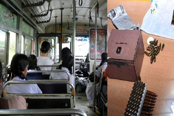 கொழும்பிலிருந்து பதுளை நோக்கி பயணித்த பேருந்தில் நூற்றுக்கும் மேற்பட்ட தோட்டாக்கள் மீட்பு