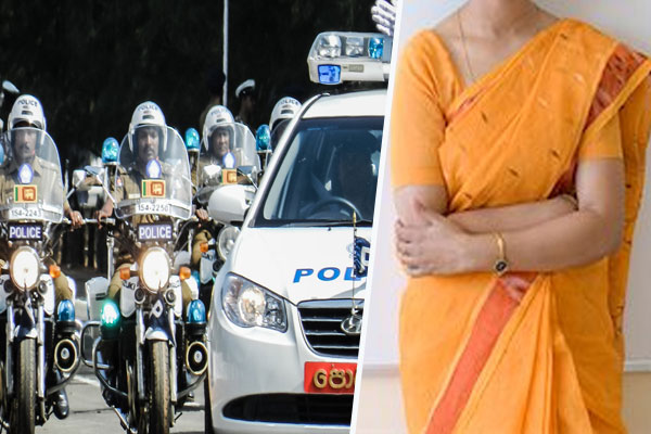 பொலிஸ் பாதுகாப்புடன் பயணித்த ஆசிரியை ; வீடியோவால் வந்த வினை