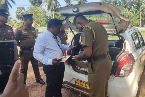 வீட்டு சின்னத்தின் ஆதரவாளர் அதிரடியாக கைது!