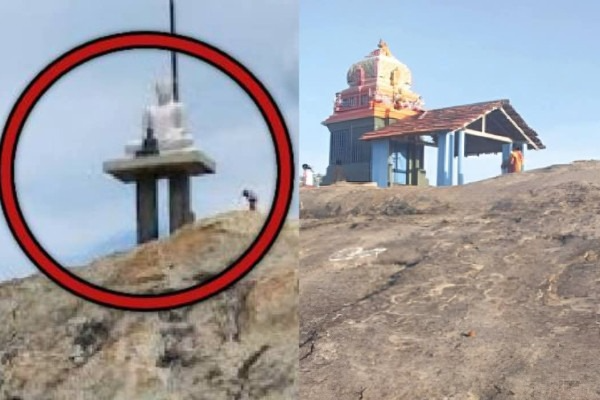 முருகன் ஆலயத்துக்கு அருகில் திடீரென முளைத்த புத்தர் சிலை ; தமிழர் பகுதியில் சம்பவம்