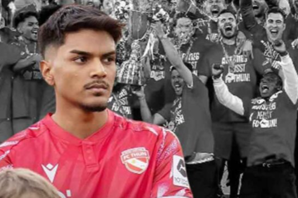 சுவிட்சர்லாந்தில் கால்பந்தாட்டத்தில் கலக்கும் ஈழத் தமிழ் இளைஞன்!