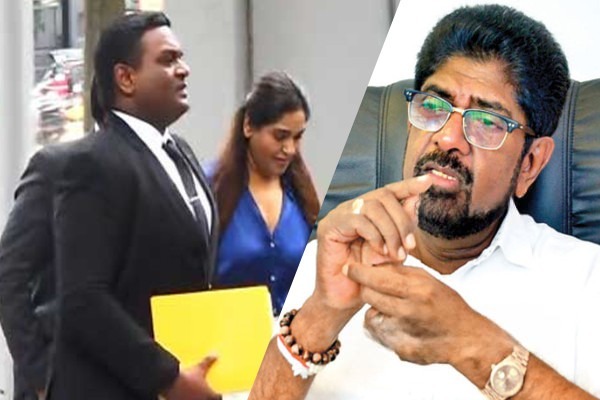 குடும்பத்தோடு கைது செய்யப்பட்டார் கெஹலிய ரம்புக்வெல்ல