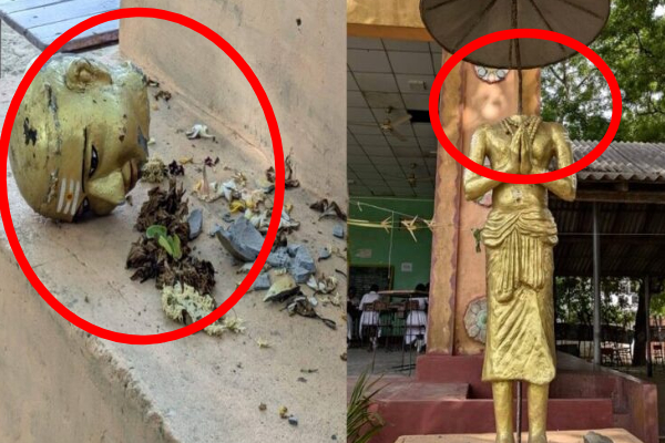 யாழில் பாடசாலை வளாகத்தில் விசமிகளின் நாசகார வேலை