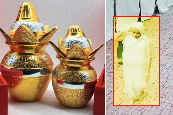 திருடப்பட்ட ரூ.1.5 கோடி மதிப்பிலான இரண்டு தங்கக் கலசங்கள்: டெல்லி செங்கோட்டையில் பரபரப்பு