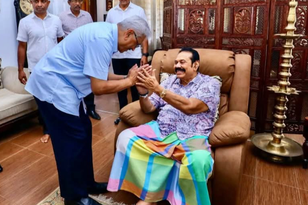 மகிந்தவின் வீட்டில் கோட்டாபாய ராஜபக்ஷ