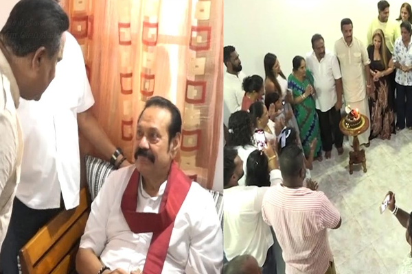 ரோஹிதவின் பிறந்தநாளில் மஹிந்த ; இரட்டிப்பு கொண்டாட்டம்