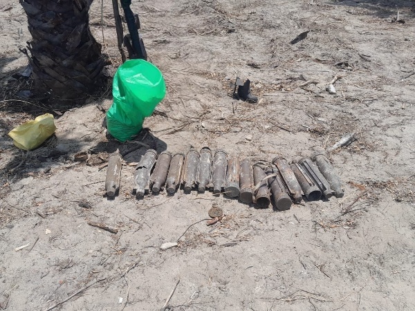 மண்டைதீவு சர்வதேச கிரிக்கெட் மைதானத்தில் கண்டுபிடிக்கப்பட்ட துப்பாக்கி ரவைகள்