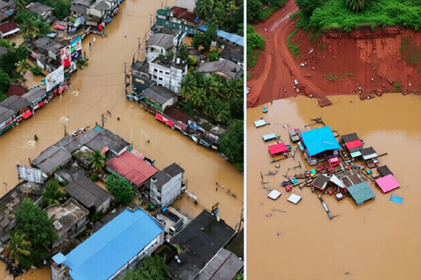 இலங்கையை தாக்கிய மோசமான வானிலை! பலி எண்ணிக்கை தொடர்ந்தும் அதிகரிப்பு