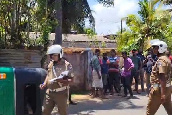 நடு வீதியில் தம்பதியினருக்கு நேர்ந்த துயரம் ; தீவிரமாகும் விசாரணை