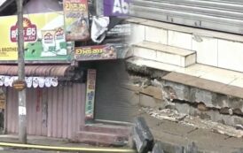 திடீர் வெடிப்பு மற்றும் சேதம் - ஆபத்தில் 7 கடைகள் - அவசரமாக வெளியேற்றப்பட்ட மக்கள்